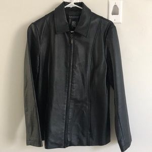 Black Leather  Jacket